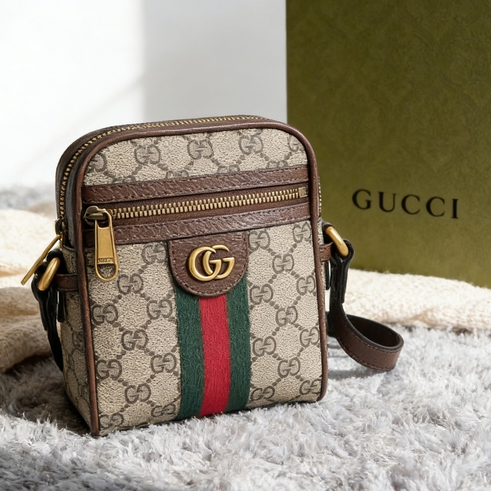 Gucci Ophidia GG Supreme Small Shoulder Bag